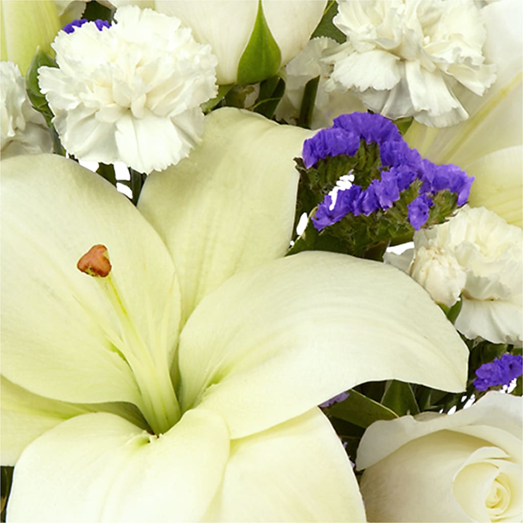 Sapphire Rush Bouquet – EASTON'S FLOWERS, Mount Vernon IL