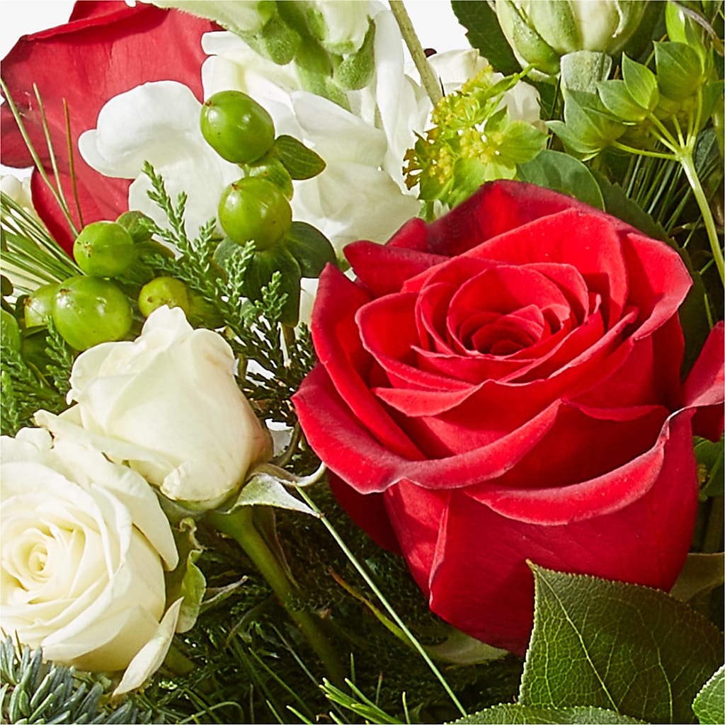 Deck the Halls Bouquet – EASTON'S FLOWERS, Mount Vernon IL