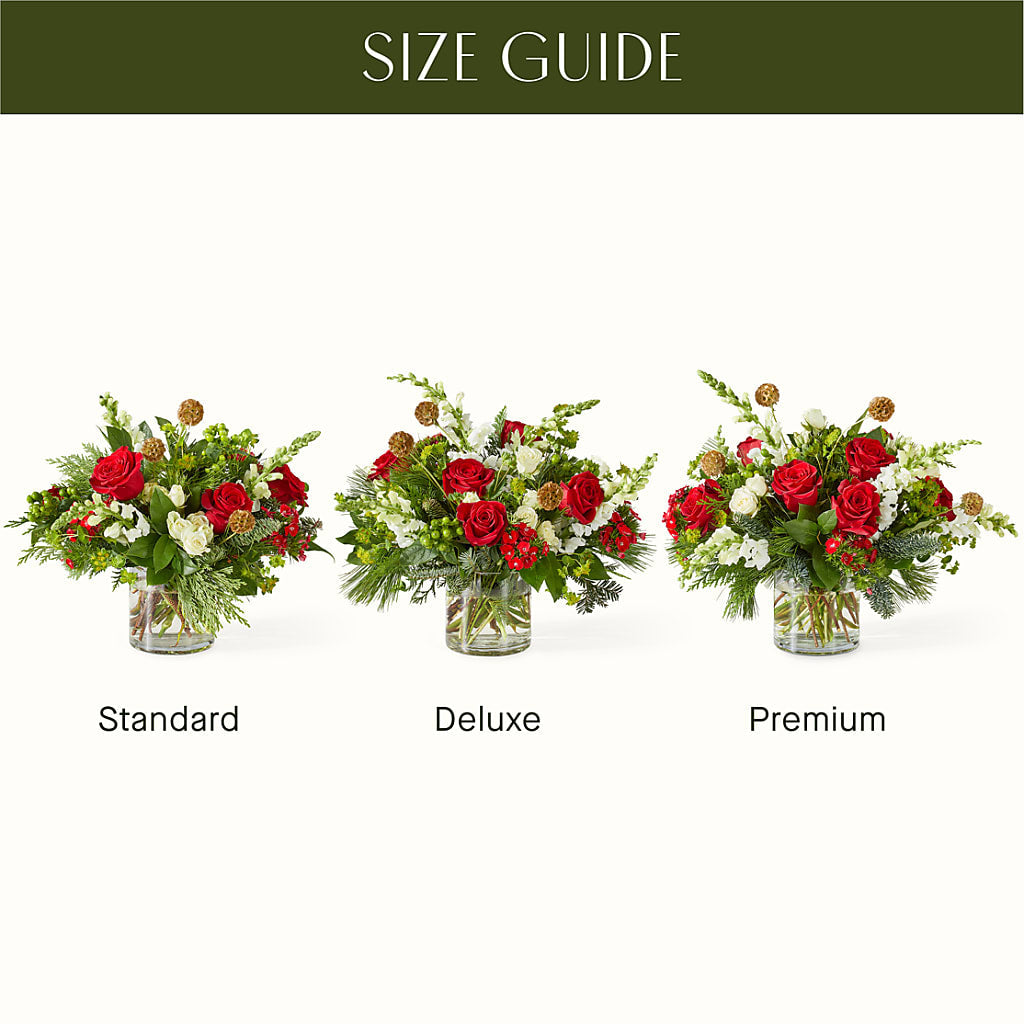 Deck the Halls Bouquet – EASTON'S FLOWERS, Mount Vernon IL