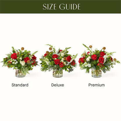 Deck the Halls Bouquet – EASTON'S FLOWERS, Mount Vernon IL