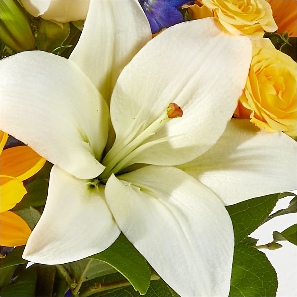 Wonderfully Sunny Bouquet – EASTON'S FLOWERS, Mount Vernon IL