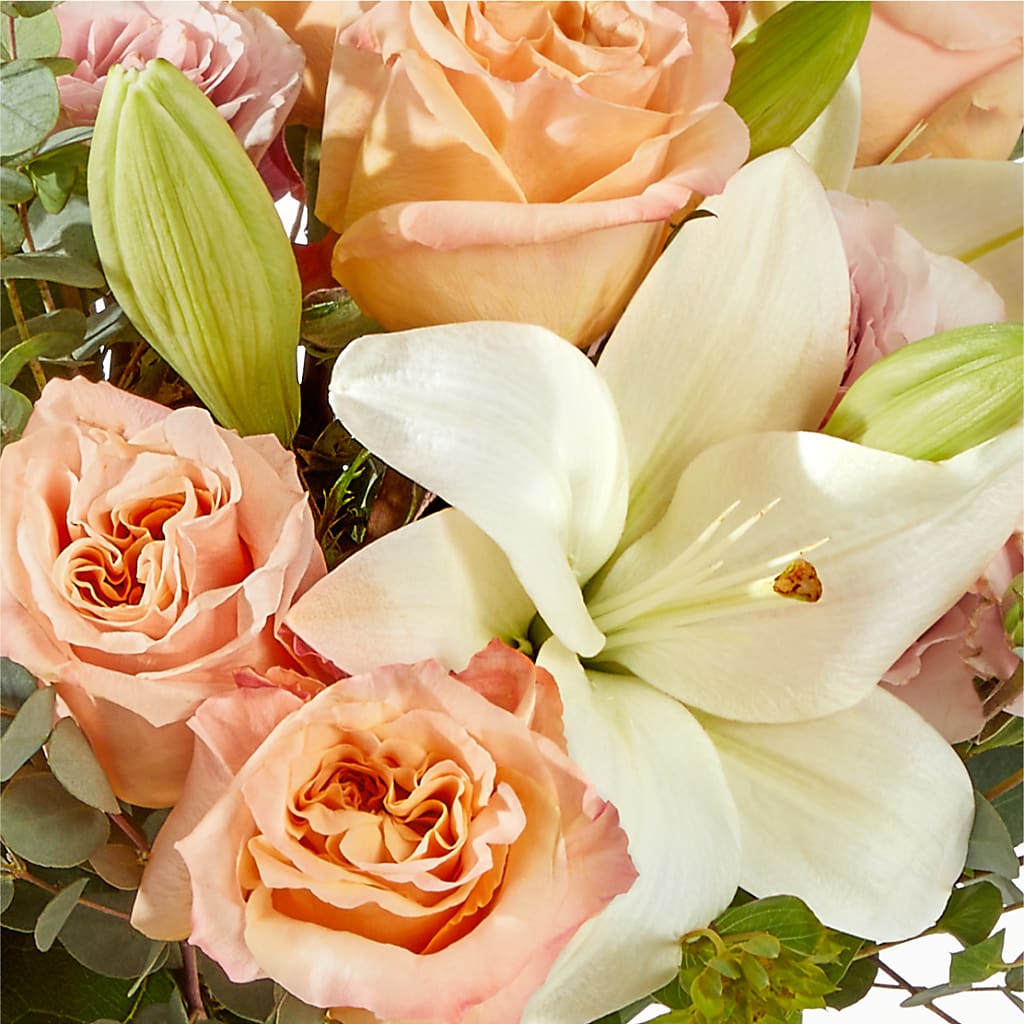 Grapefruit Splash Bouquet – EASTON'S FLOWERS, Mount Vernon IL