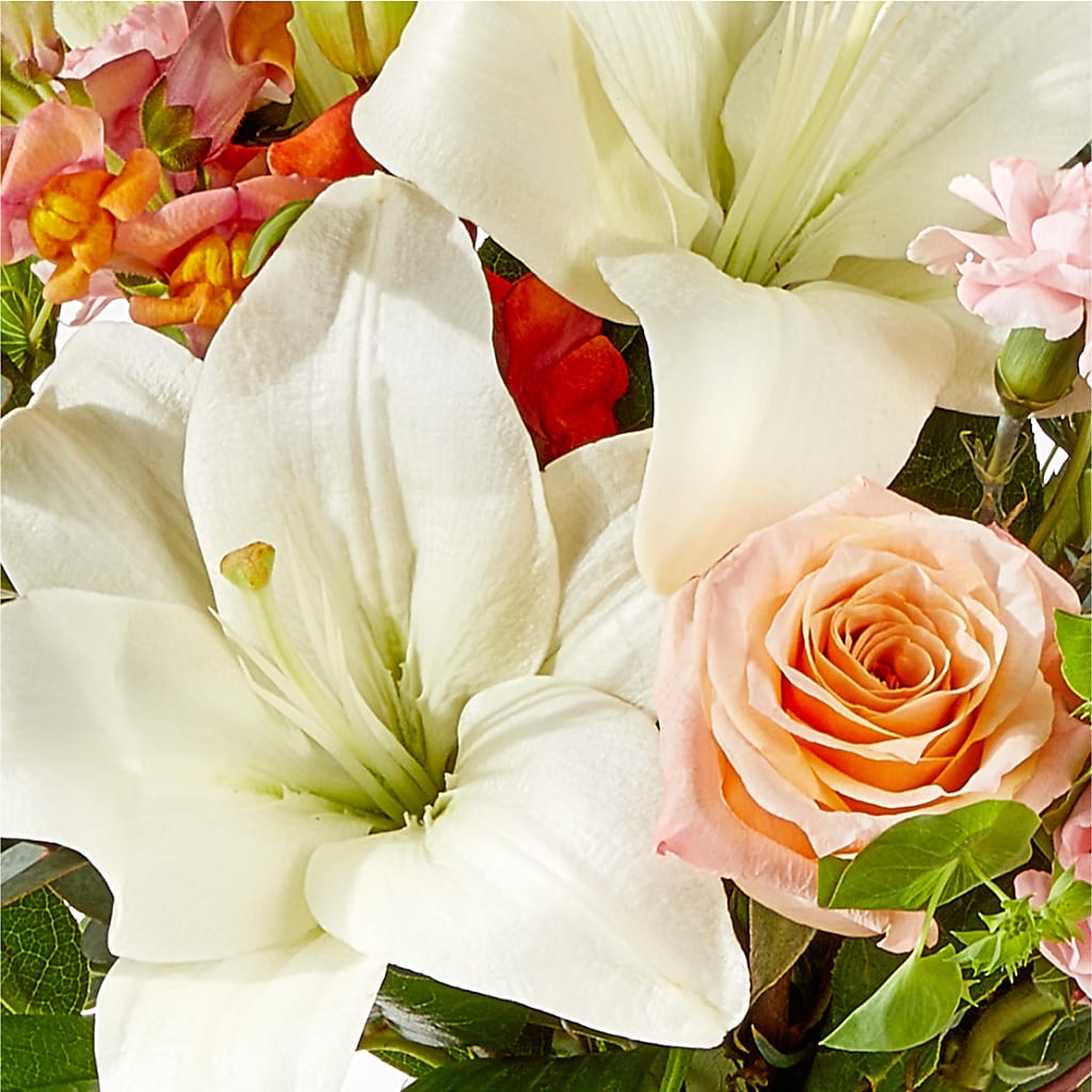 Grapefruit Splash Bouquet – EASTON'S FLOWERS, Mount Vernon IL