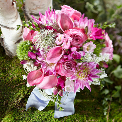 Pink Profusion Bouquet – EASTON'S FLOWERS, Mount Vernon IL