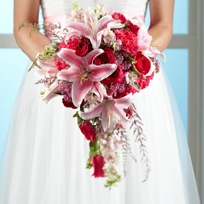Lily & Rose Bouquet – EASTON'S FLOWERS, Mount Vernon IL