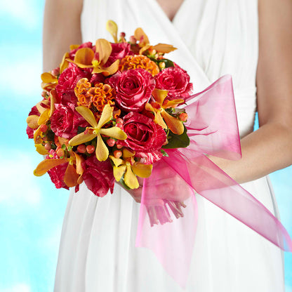 Brilliant Shades of Love Bouquet – EASTON'S FLOWERS, Mount Vernon IL