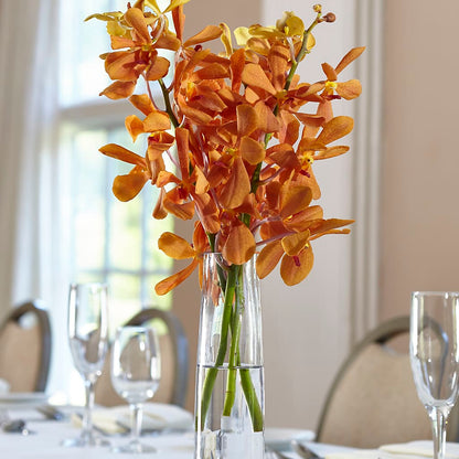 Orange Mokara Bud Vase – EASTON'S FLOWERS, Mount Vernon IL