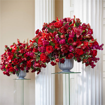 Love & Honor Arrangement – EASTON'S FLOWERS, Mount Vernon IL